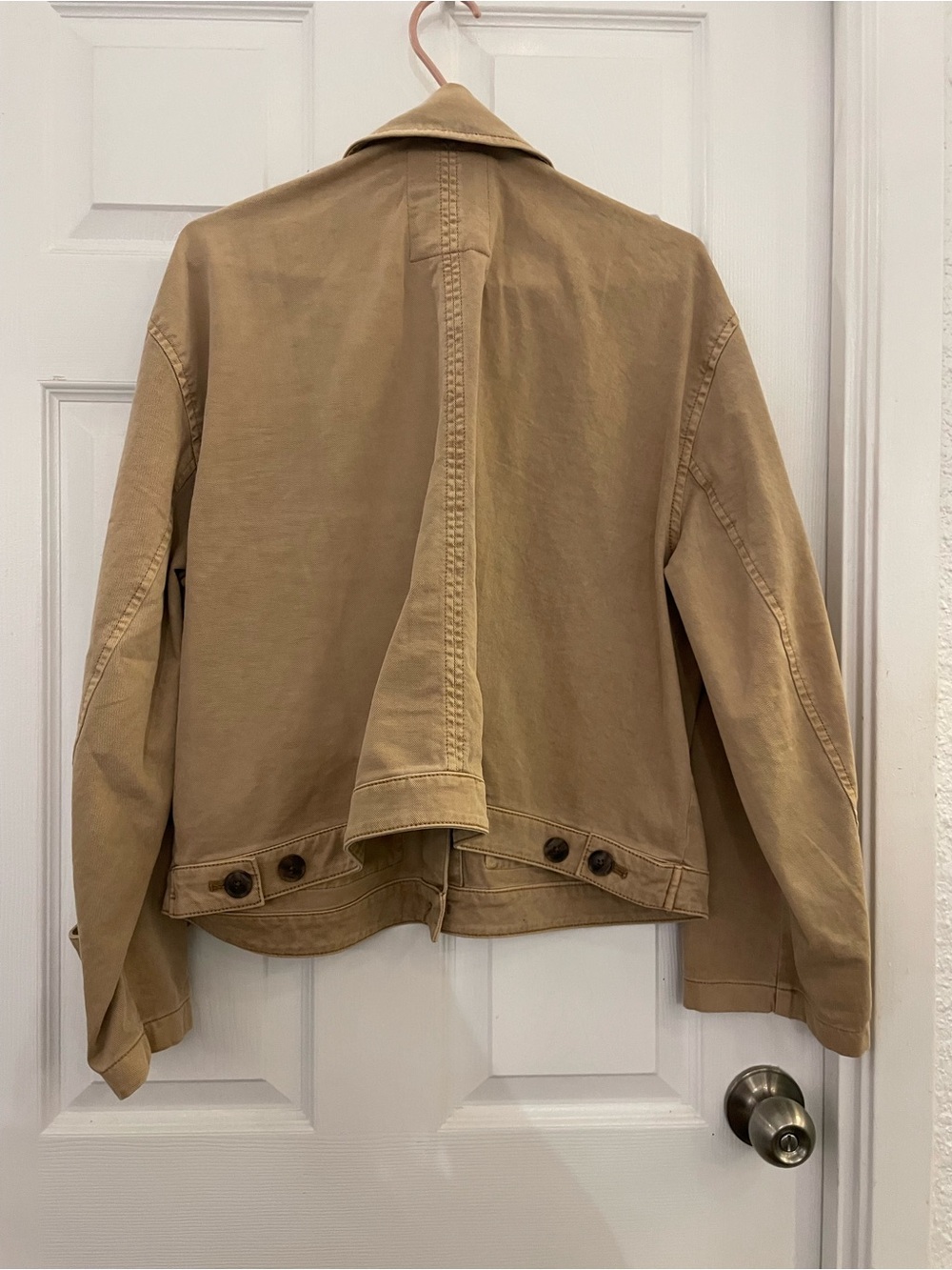 GAP Women’s Khaki Utility Jacket | Large Petite - Picture 2 of 4